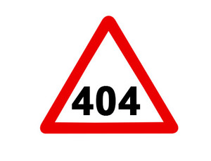 Error 404 – page not found