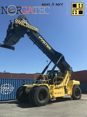 used reach stacker Hyster